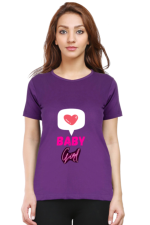 Baby Girl Women's Cotton T-shirt - Image 2