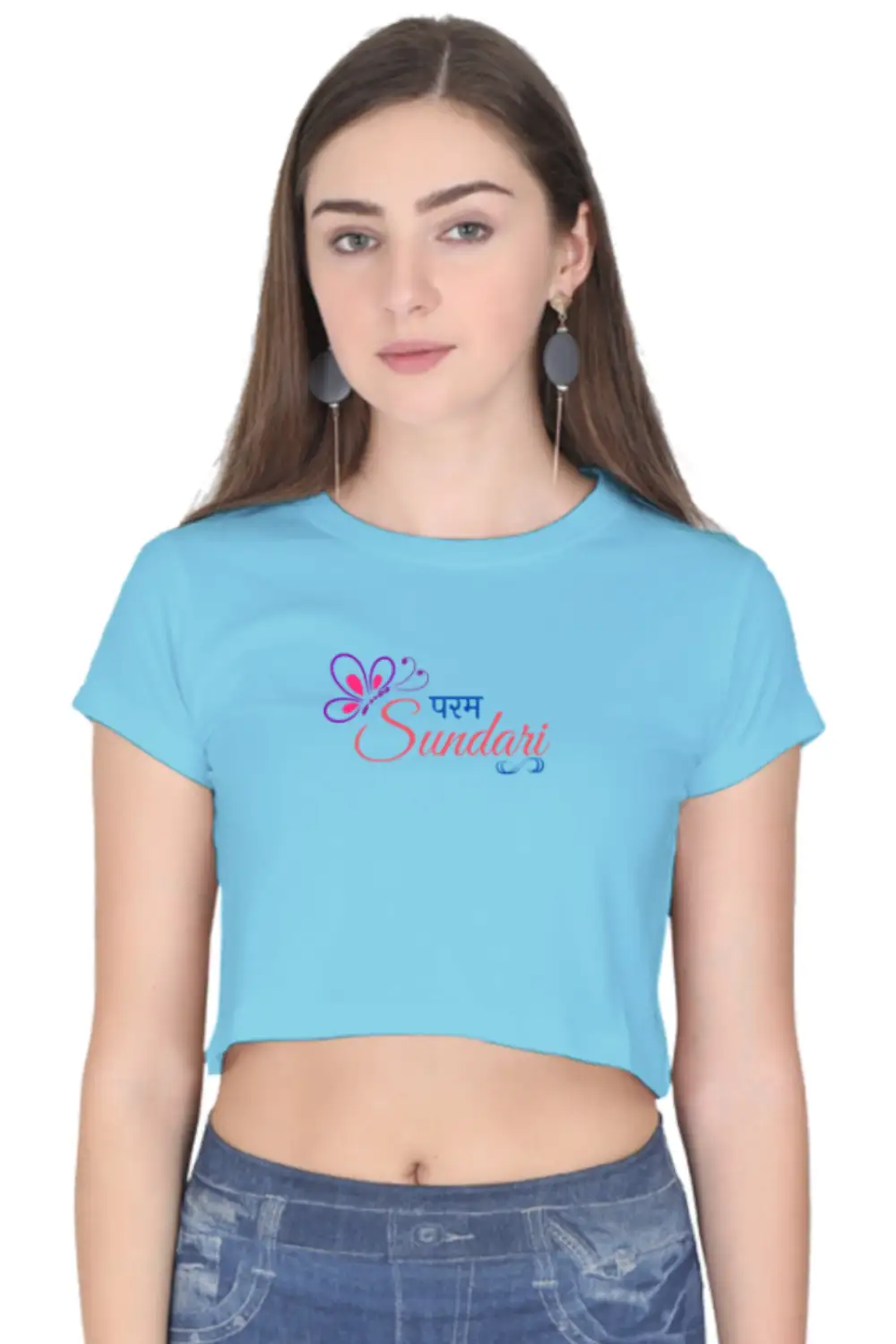 Param Sundari Printed Women's Cotton T-shirt - Image 3