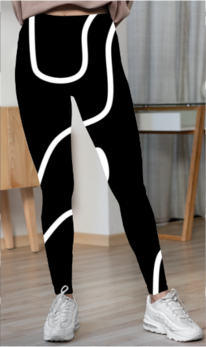 Women's Camouflage Aop Lycra Legging - Image 2