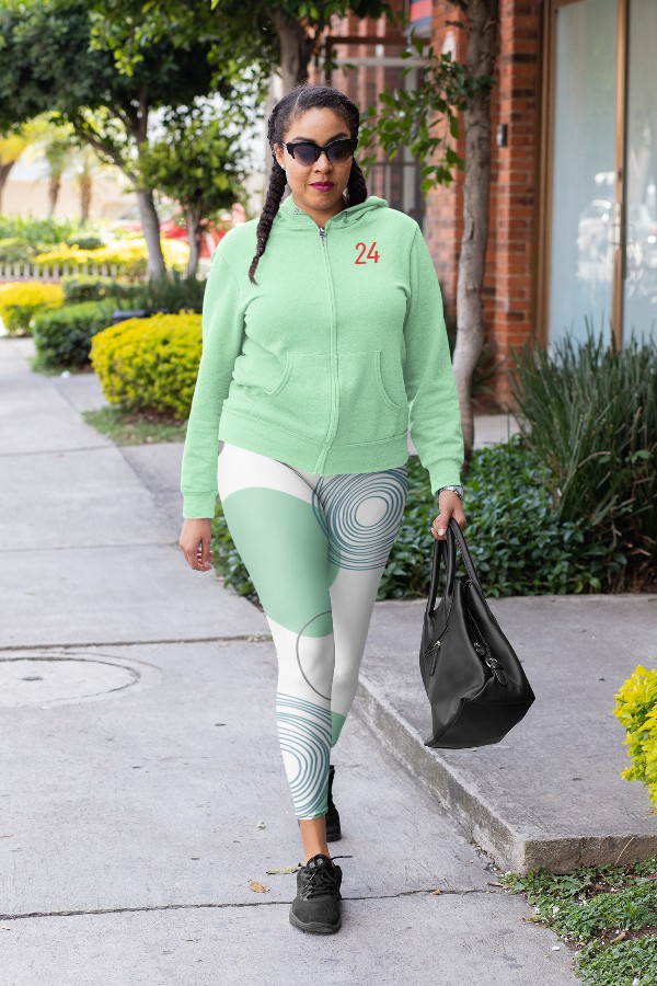 Women's Artistic Abstract Aop Leggings