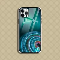 Dream Big Iphone12 Pro Mobile Glass Case Back Cover