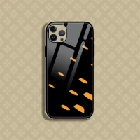 Iphone 13 Pro Max Black Steps Printed Mobile Glass Case Back Cover