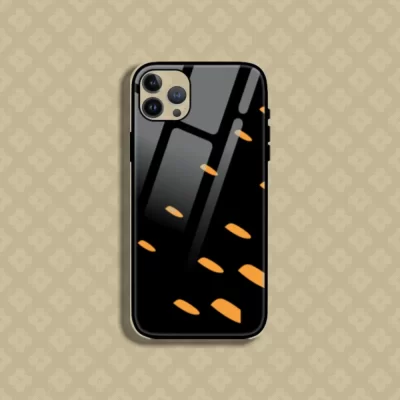 Iphone 13 Pro Max Black Steps Printed Mobile Glass Case Back Cover