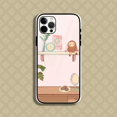 Shelf Iphone 12 Pro Max Mobile Glass Case Back Cover