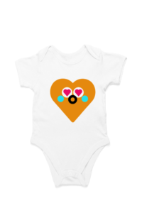 Sweet Heart Baby Cotton Romper - Image 2