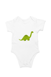 Dinosaurs Printed Baby Cotton Romper - Image 3
