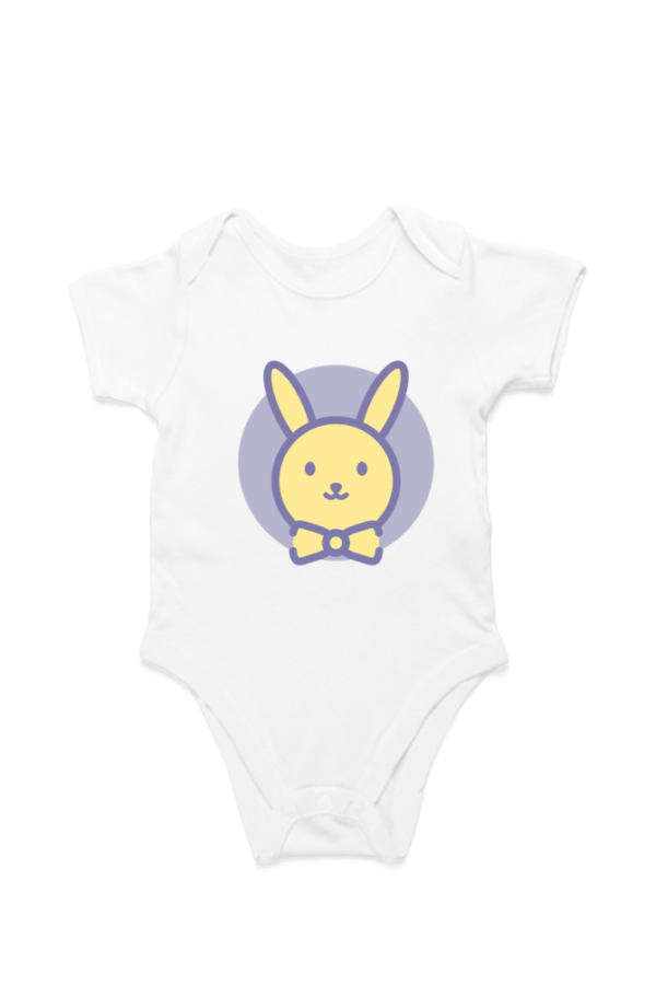Bunny Print Baby Cotton Romper