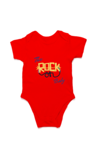 Rock On Baby Cotton Romper