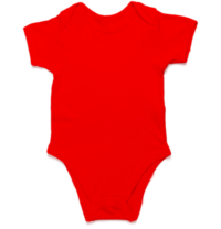Red Baby Cotton Romper