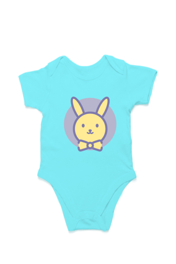 Bunny Print Baby Cotton Romper