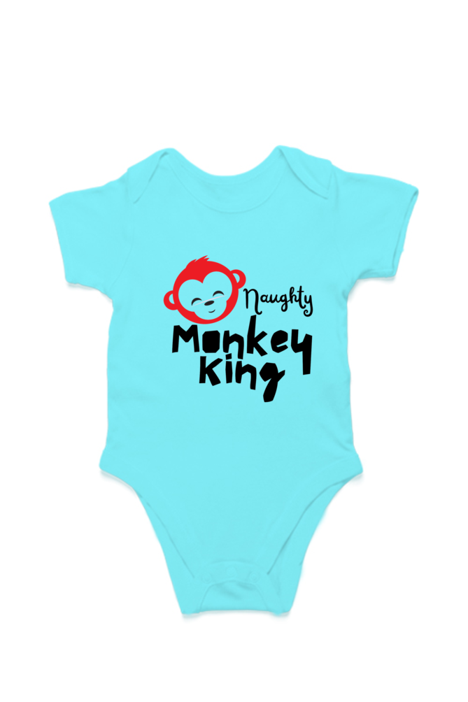Naughty Monkey Baby Cotton Romper - Image 1