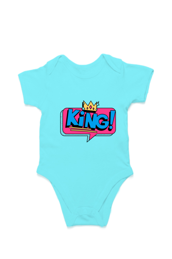 King Baby Cotton Romper