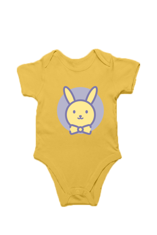 Bunny Print Baby Cotton Romper