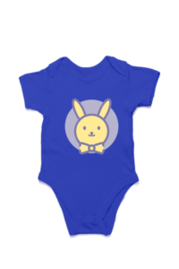 Bunny Print Baby Cotton Romper - Image 6