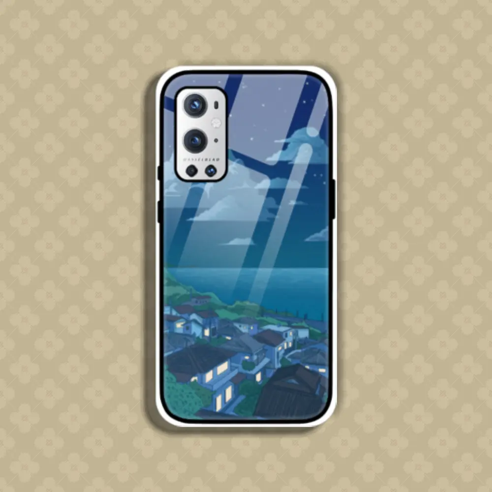 Dreamy Night OnePlus 9 Pro Mobile Glass Case Cover - Image 1