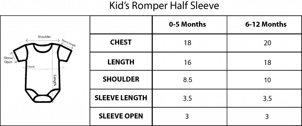 L Letter Alphabet Baby Kids Romper - Image 8