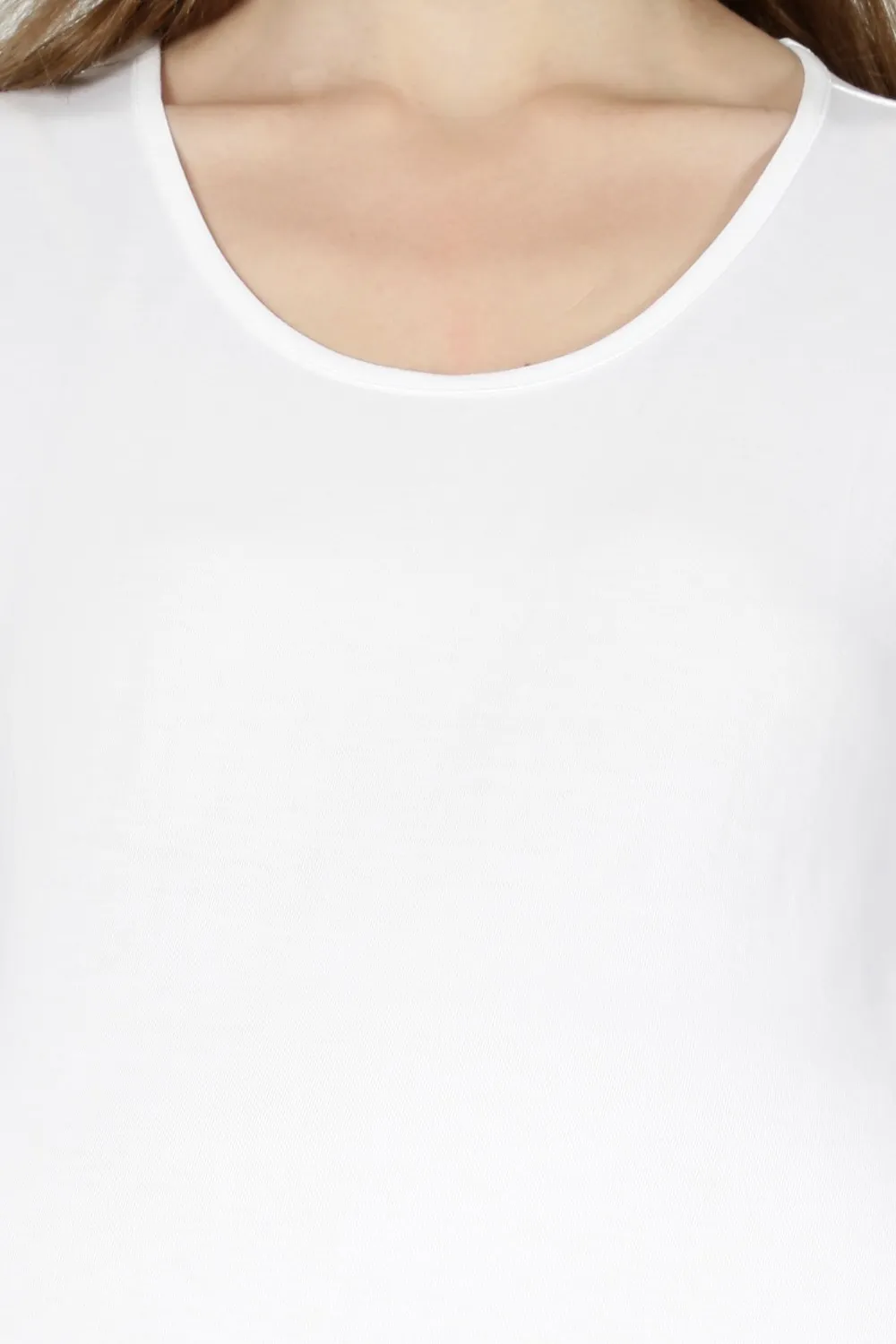 Women Maternity T-shirt White - Image 3