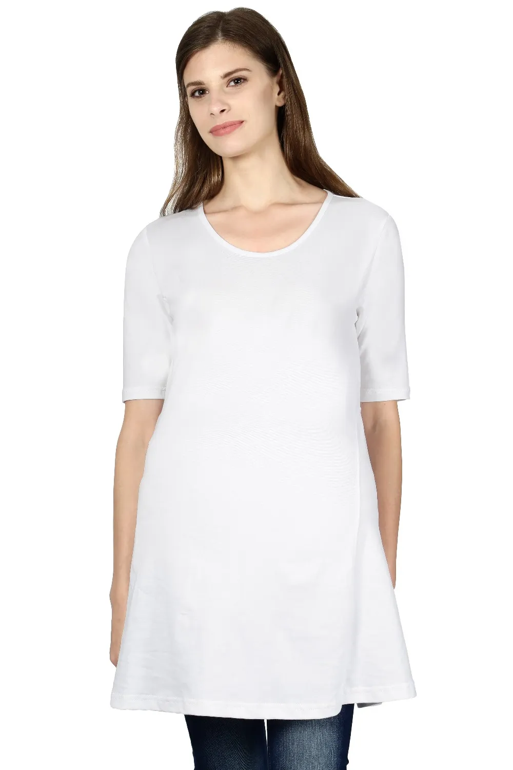 Women Maternity T-shirt White