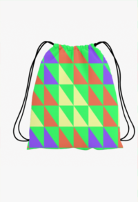 Colorful Drawstring Bag