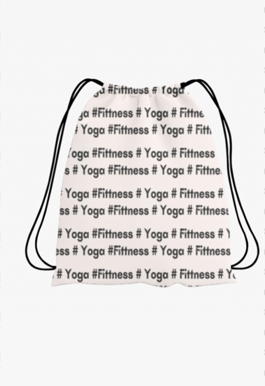 Yoga Polyester Drawstring Bag