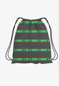 Gym Workout Polyester Drawstring Bag