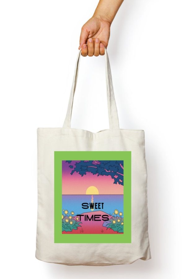 Sweet Times White Tote