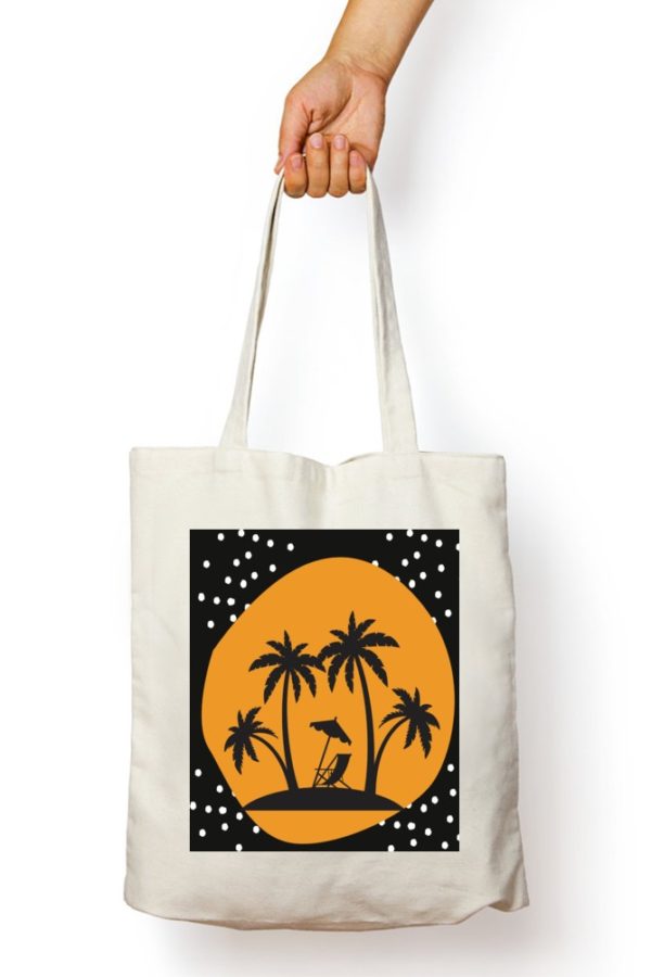 Scenery White Tote Bag