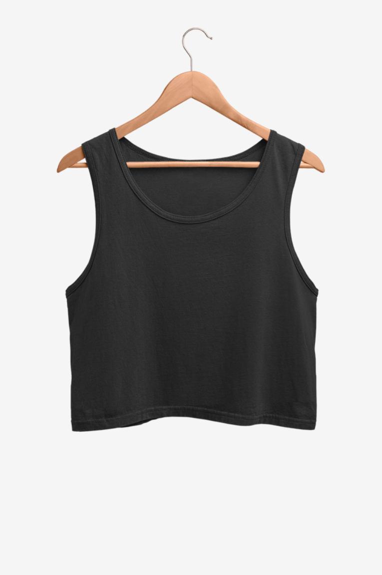 Black Crop Tank