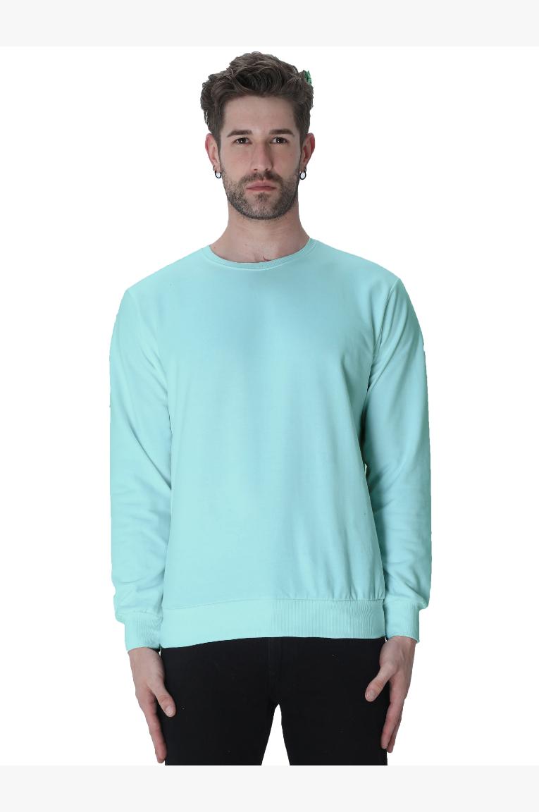 Men Mint Sweatshirt