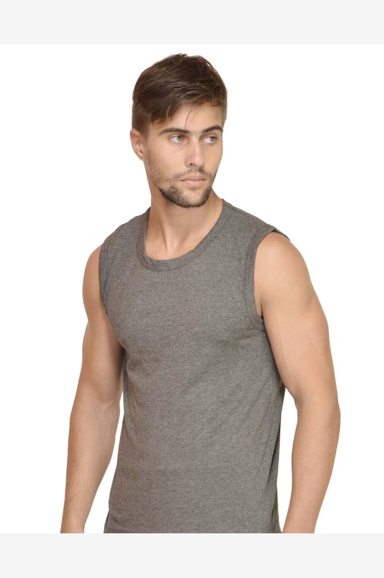 Men In Vests Of Charcoal Color