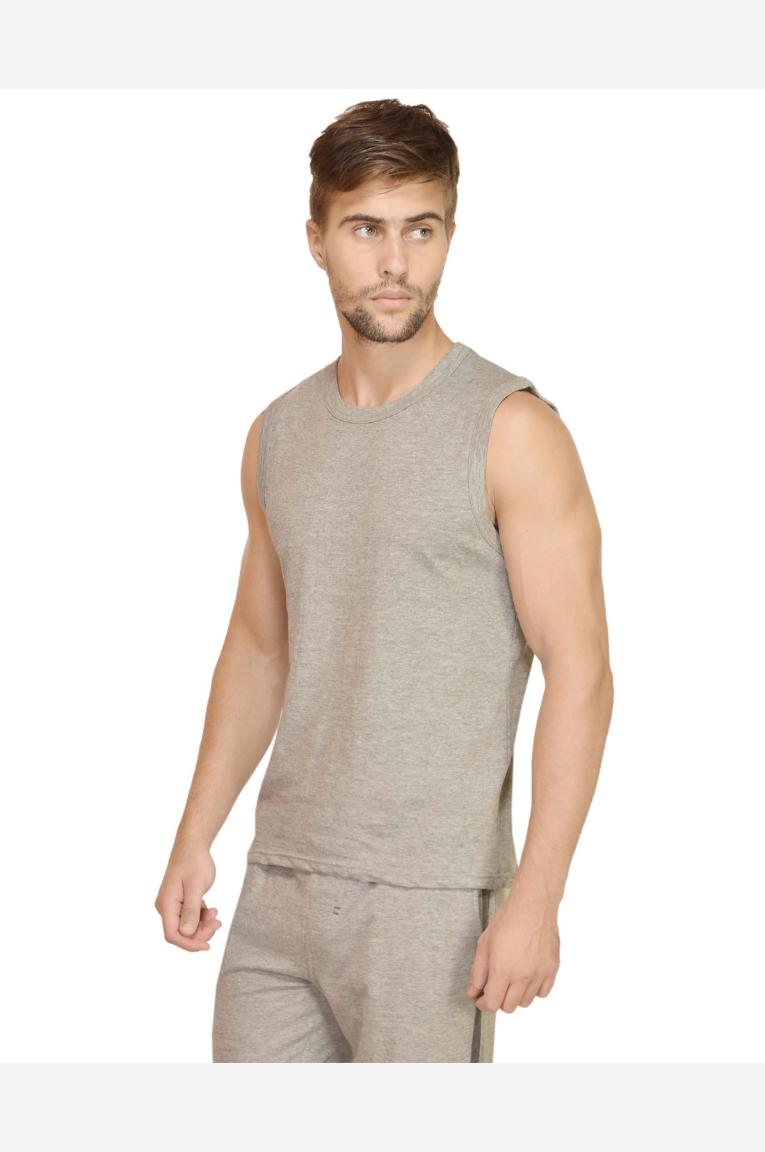 Stylish Men In Grey Color Vest