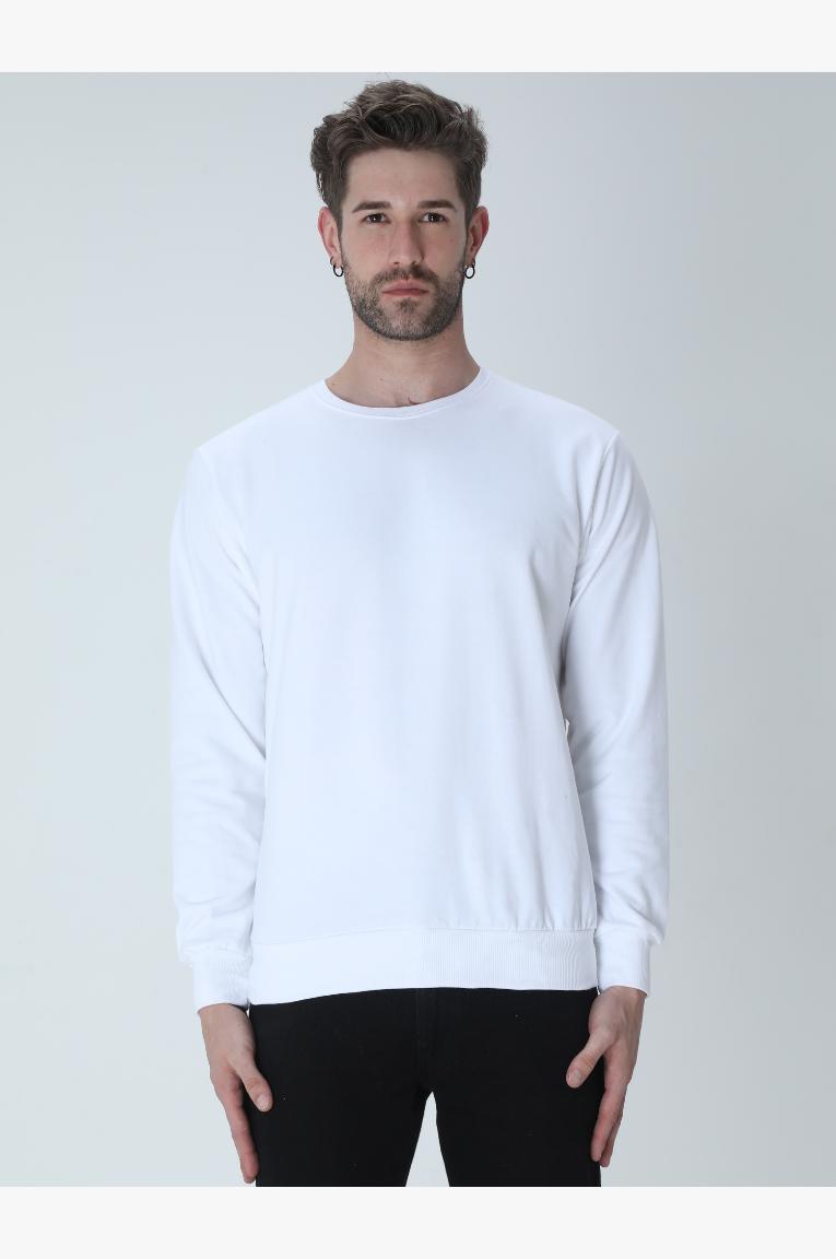 White Sweatshirt Men