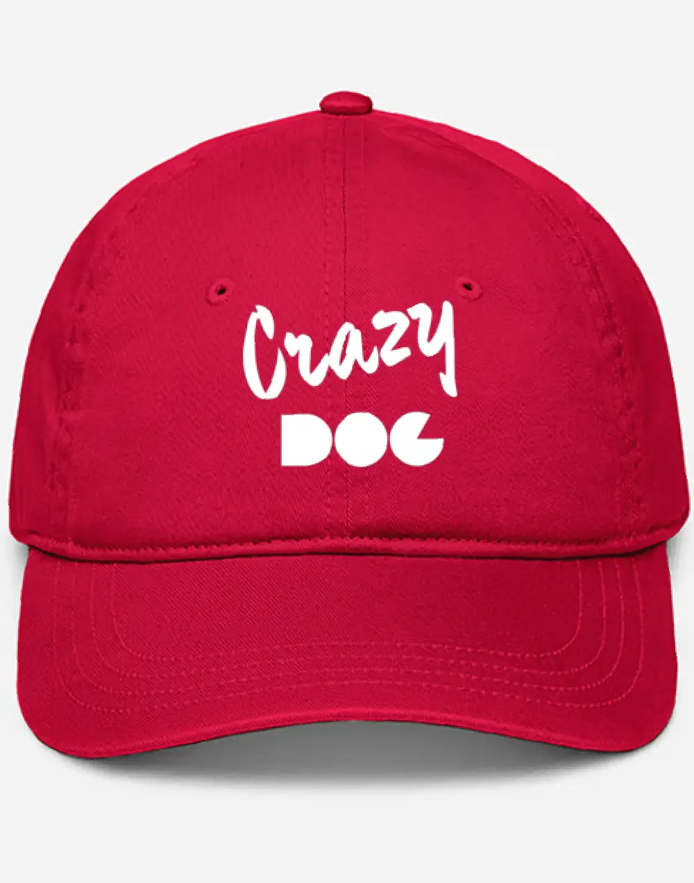 Crazy Dog Red Cap