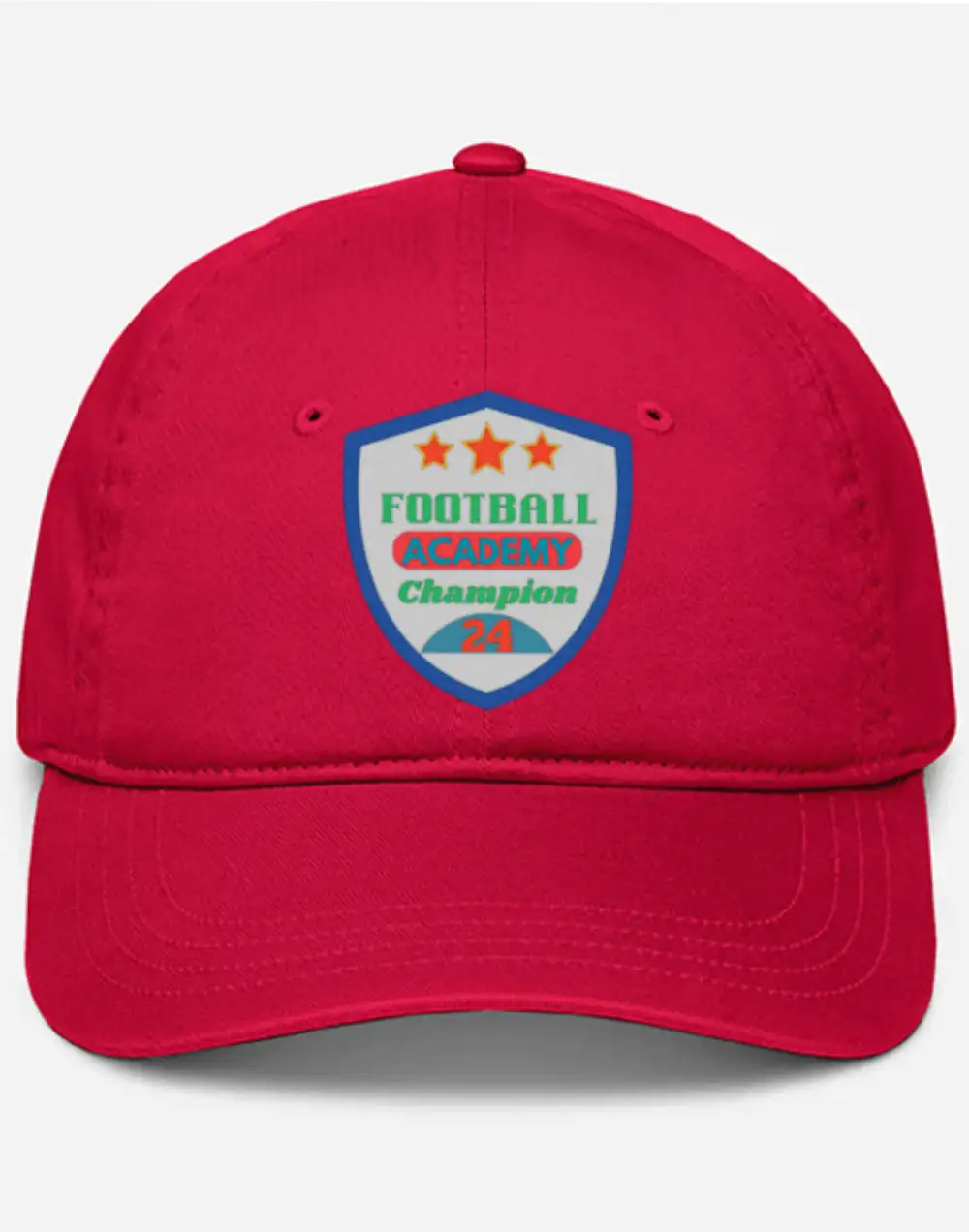 Football Academy Embroidered Baseball Cap