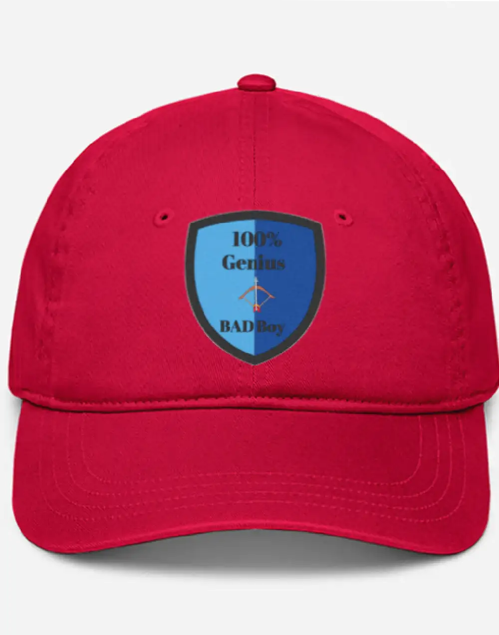 Genius Bad Boy Embroidered Baseball Cap