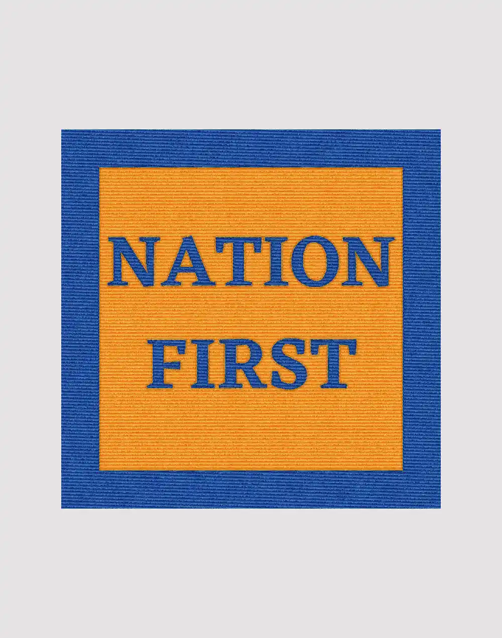 Nation First Embroidery