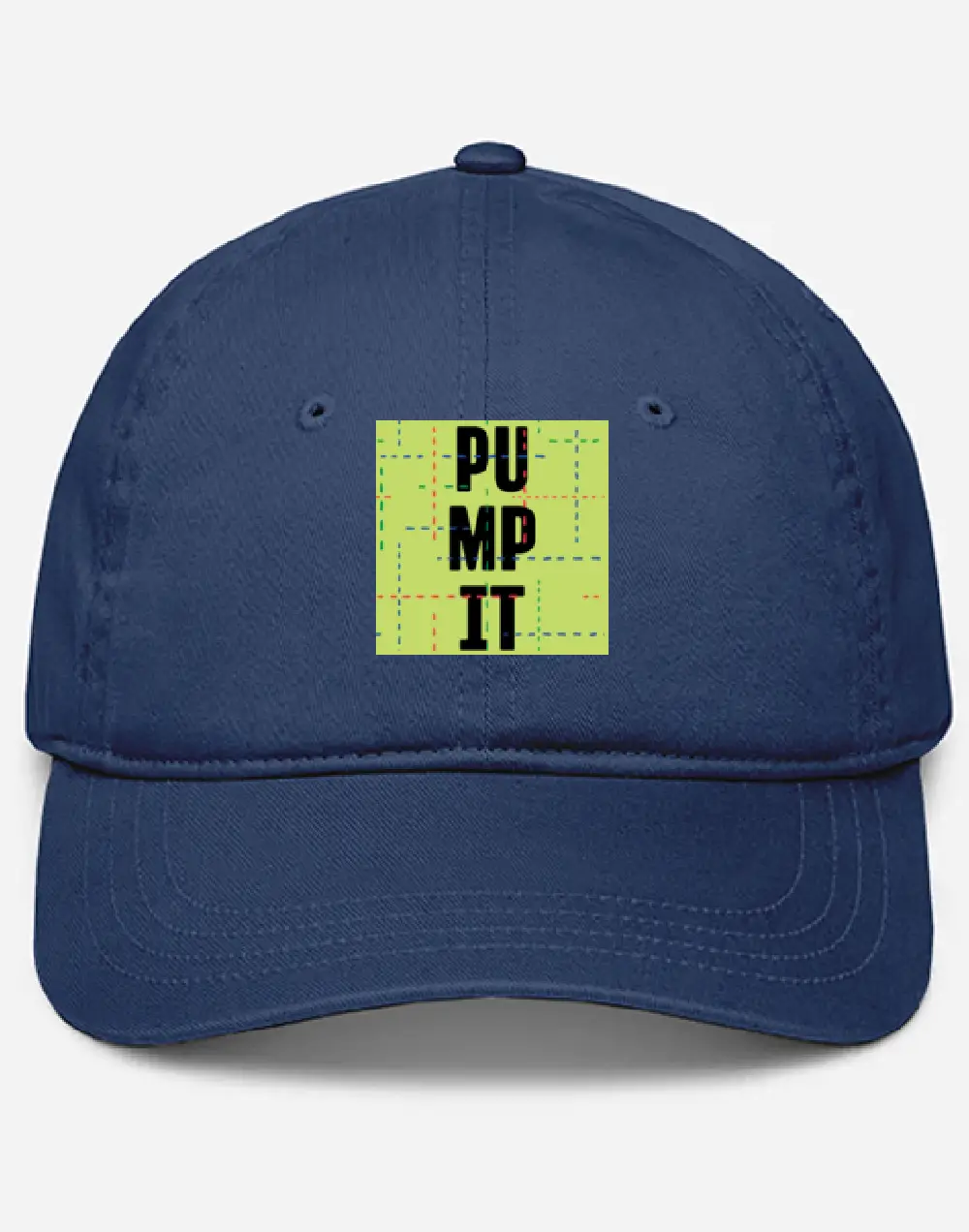 Pump It Navy Blue Cap