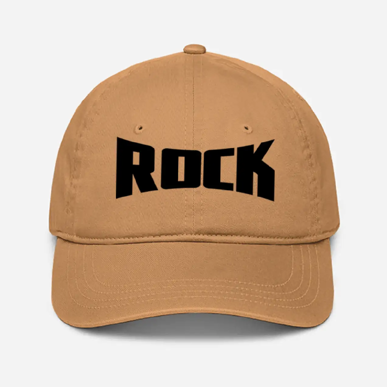 Rock Khaki Color Cap