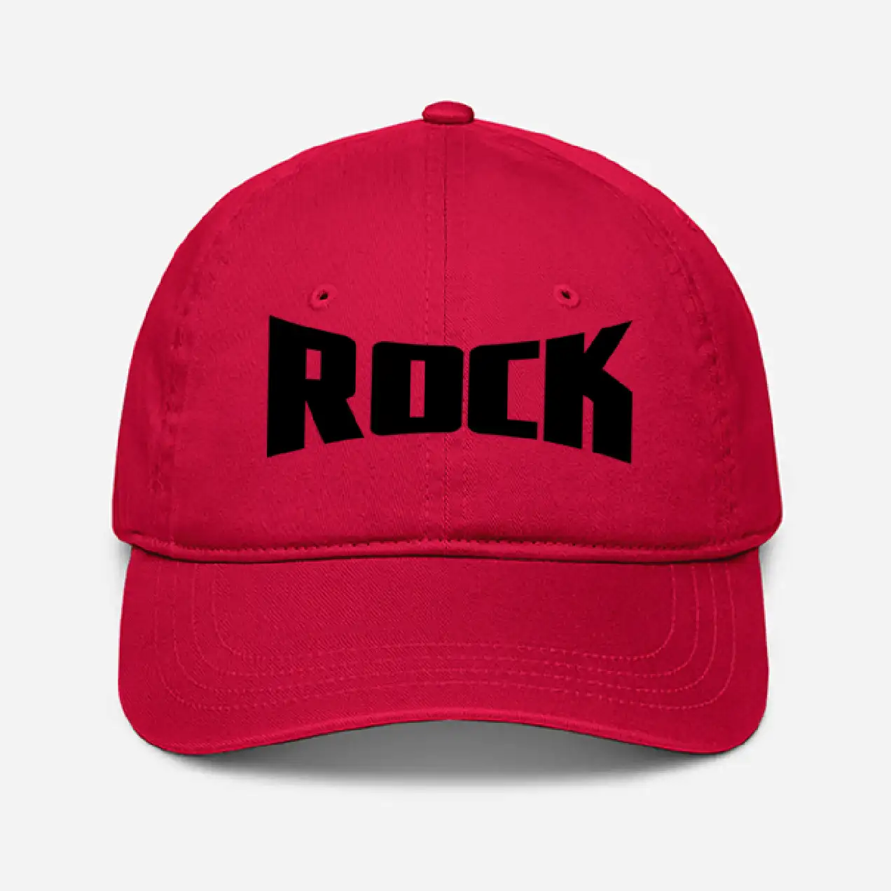 Rock Red Baseball Cap
