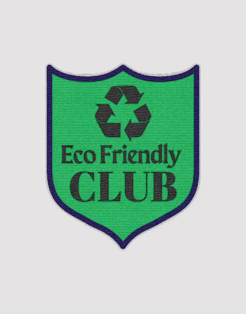 Eco Club Embroidered Badge