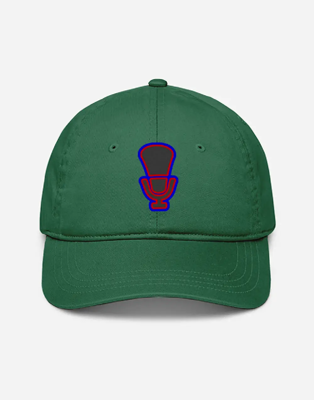 Mic Green Baseball Cap