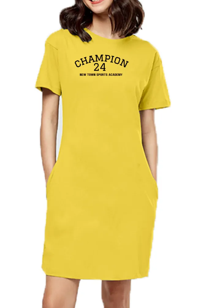 Champion dress cheap yellow