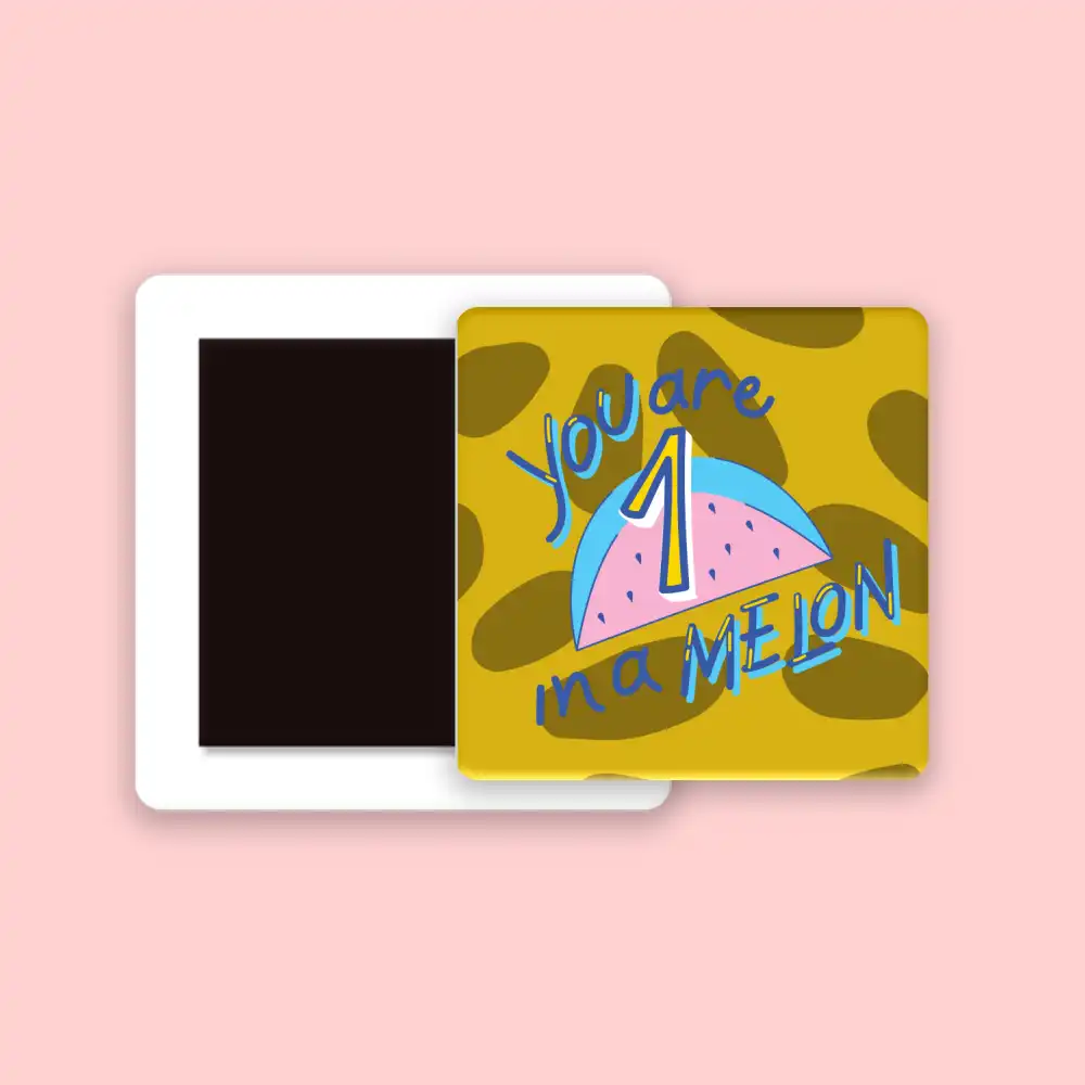 One In Melon Fridge Magnet - Image 2