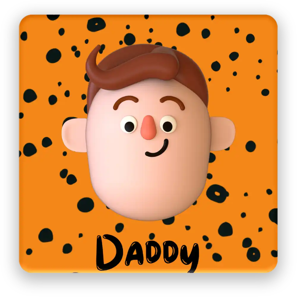 Daddy Fridge Magnet