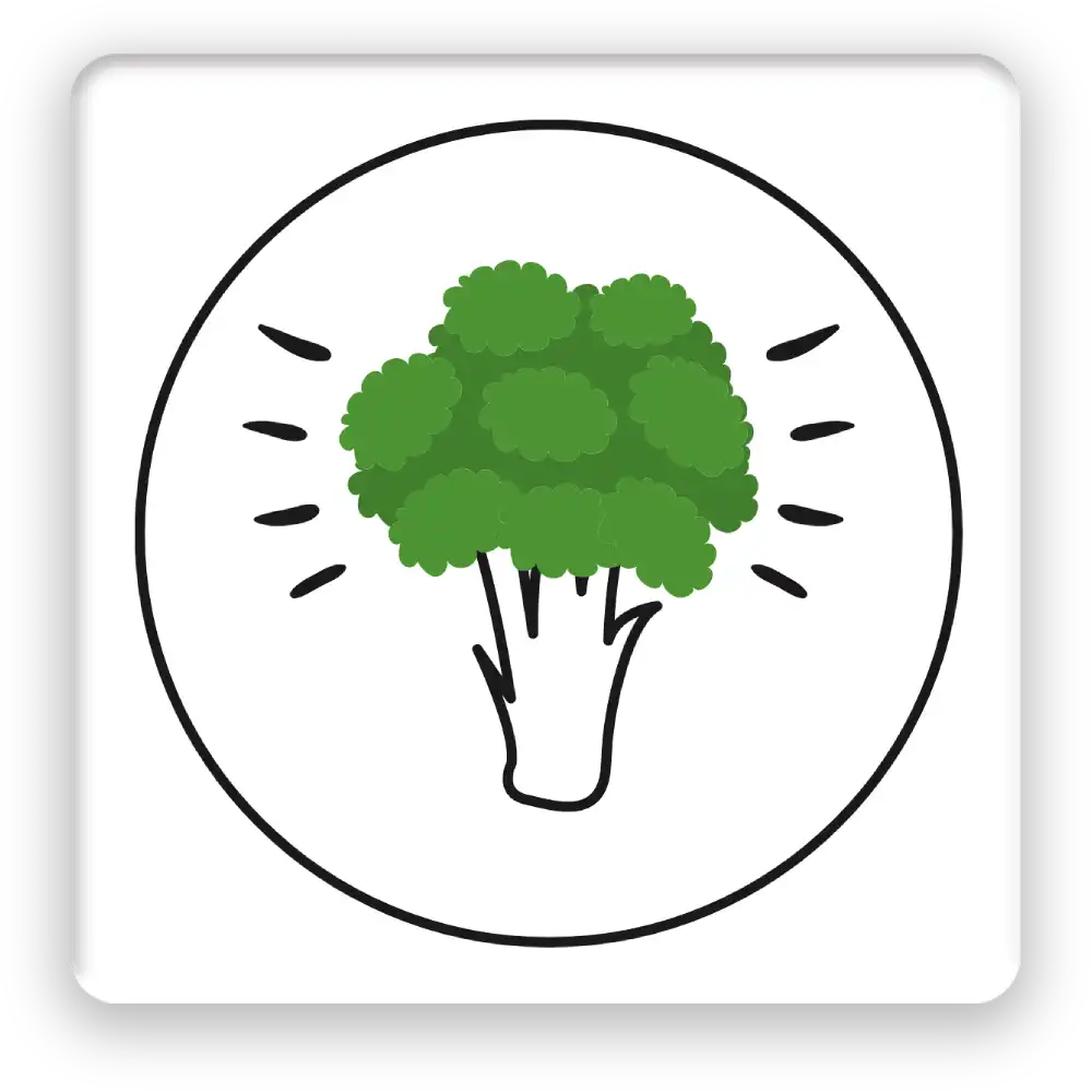 Broccoli Fridge Magnet - Image 2