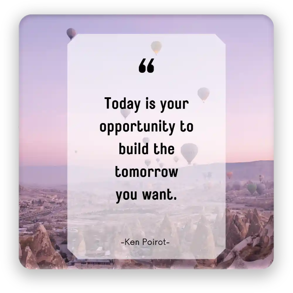 Motivational Quote Fridge Magnet - Image 2