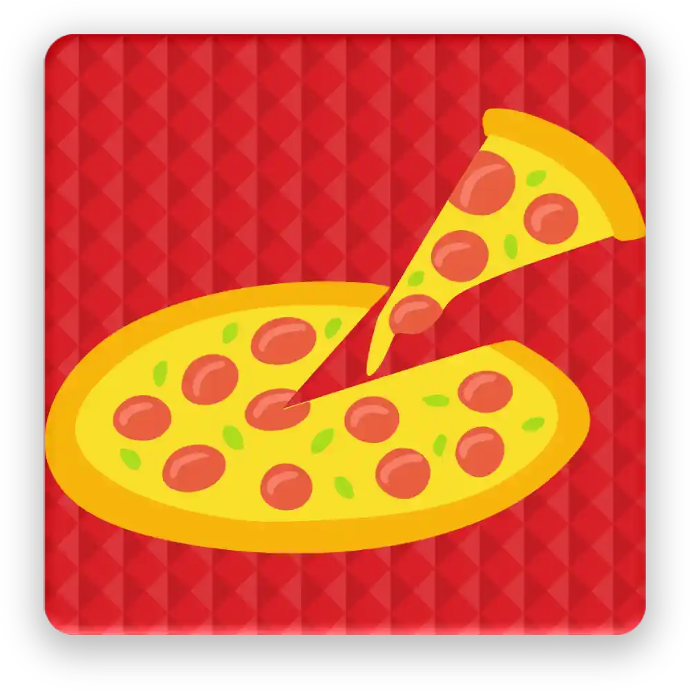 Pizza Fridge Magnet - Image 2