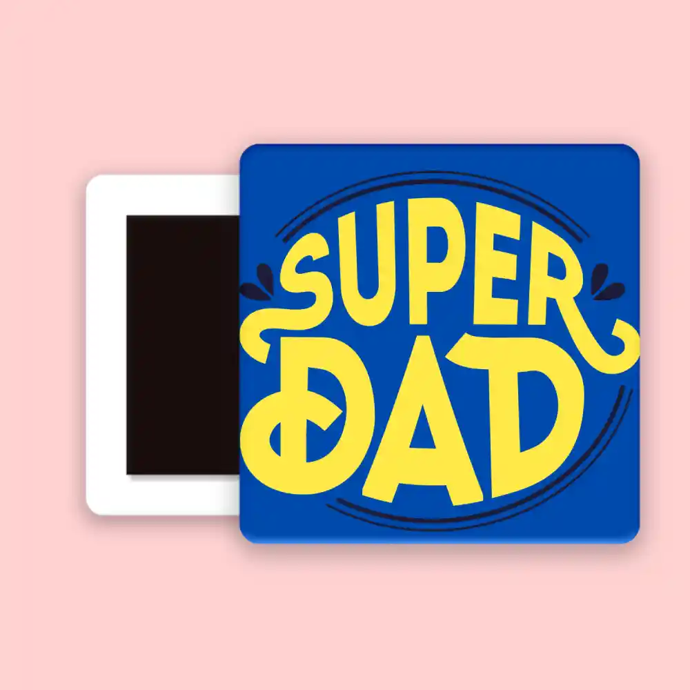 Super Dad Fridge Magnet - Image 2