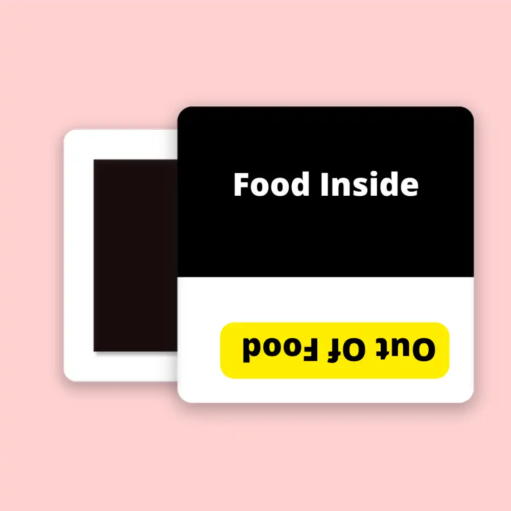 Food Inside Fridge Magnet