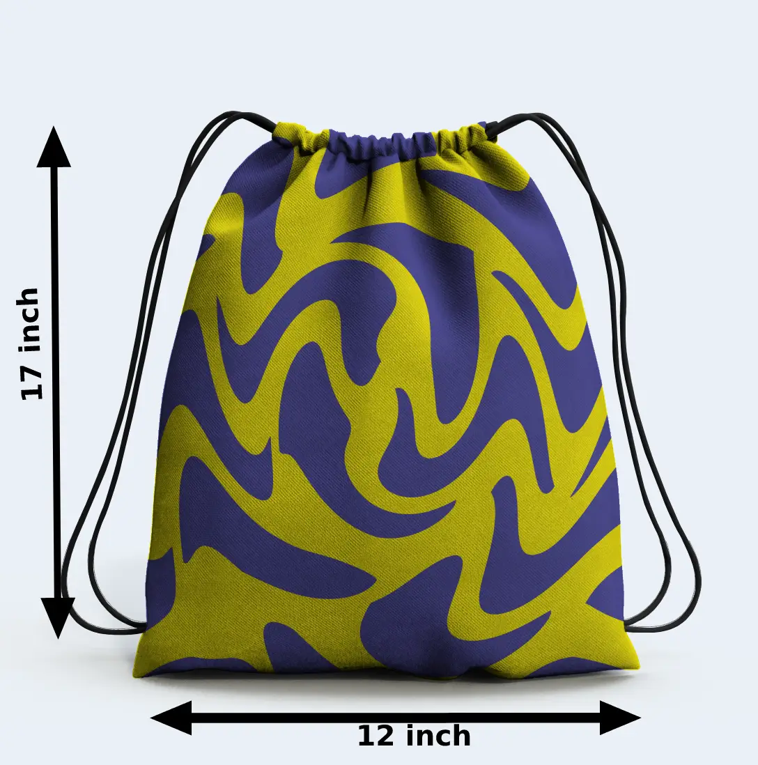Creative Collegian Fashion Drawstring Bag - Image 3